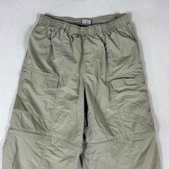 Columbia PFG Omni-Shade Convertible Pants Men's Medium Mesh Drawstring Hiking - Picture 2 of 16